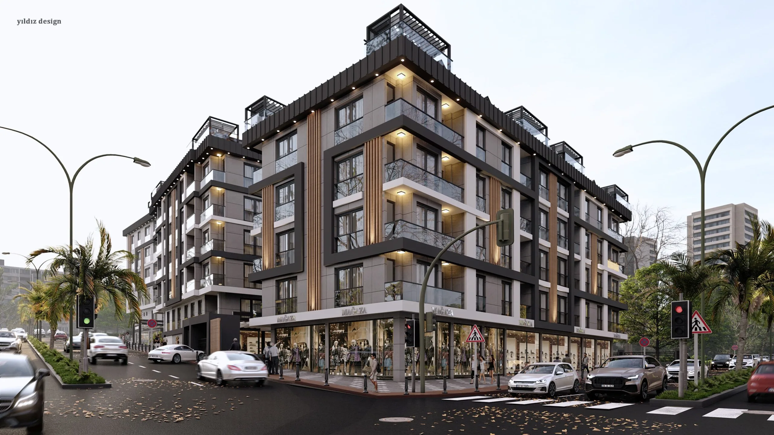 Günyüzü Park Evleri yapı cephe görünümü 10