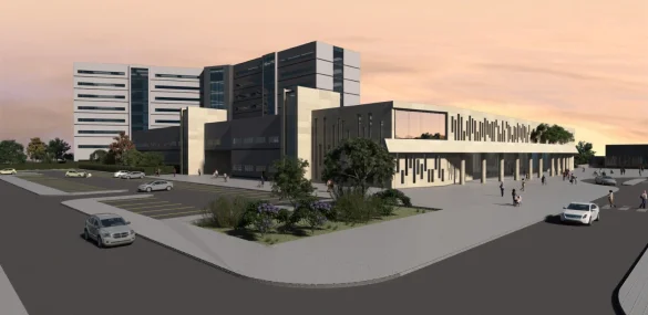 Agro Bank Taşkent Onkoloji Hastanesi taşıyıcı sistem görünümü 10