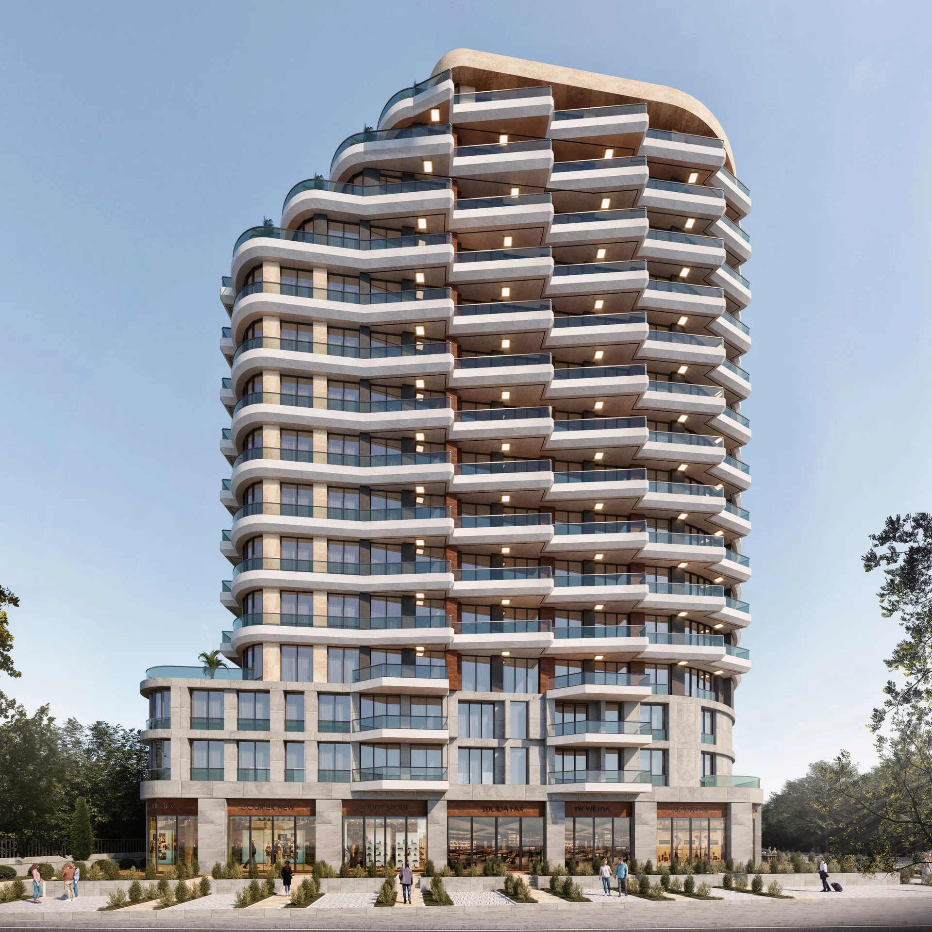 Flamingo Gül İnşaat detay render 25