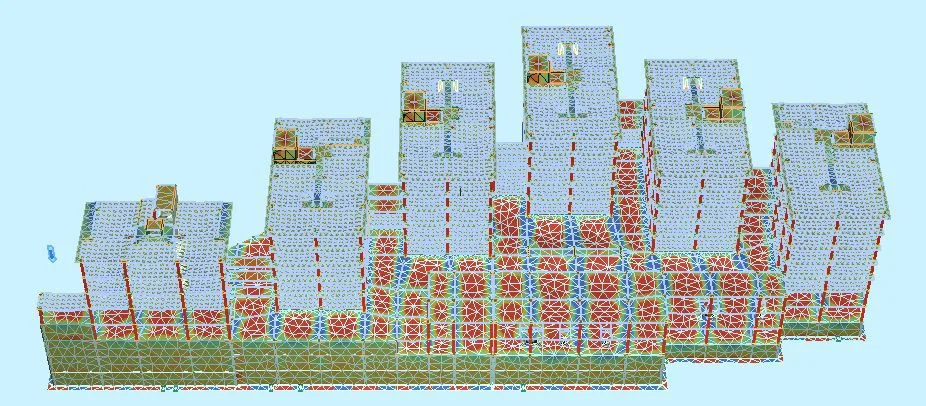 Toprak İnşaat taşıyıcı sistem modeli